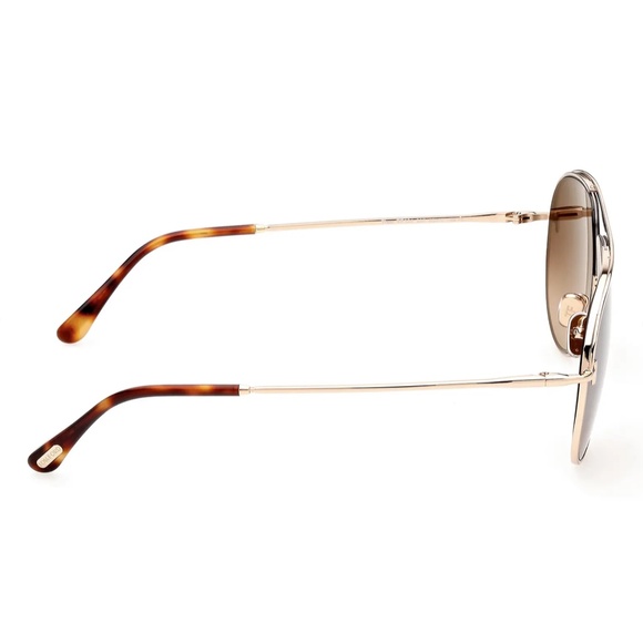 NWT in original box Theo 60mm Gradient Pilot Sunglasses main image 9